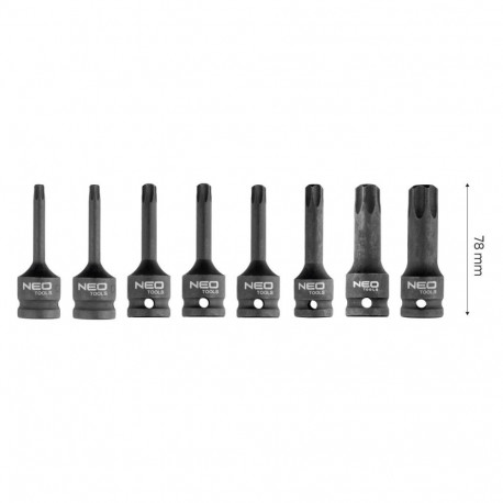 NEO tools 10-257 padrunvõtmete komplekt