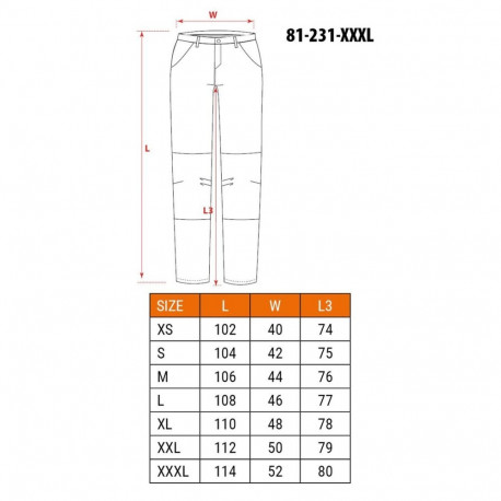 NEO tools kaitsepüksid 81-231-XXXL