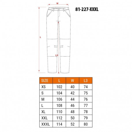 NEO tools kaitsepüksid 81-227-XXXL