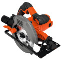 Black & Decker CS1550-QS portable circular saw 19 cm Black, Orange 5500 RPM 1500 W