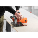 Black & Decker CS1550-QS portable circular saw 19 cm Black, Orange 5500 RPM 1500 W