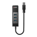 I/O HUB USB3 & LAN ADAPTER/43176 LINDY