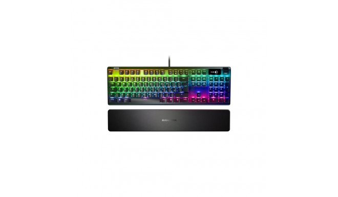 Steelseries Apex Pro klaviatuur Gaming USB QWERTZ Saksa Must