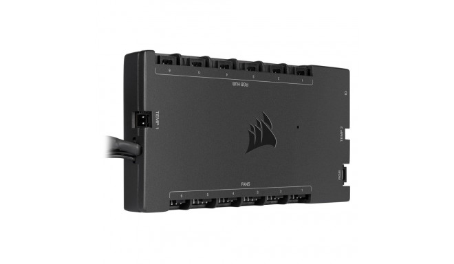 Corsair iCUE Commander Core XT fan speed controller 6 channels Black