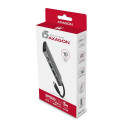 Axagon HMC-5G2 laptop dock/port replicator USB 3.2 Gen 2 (3.1 Gen 2) Type-C Grey