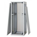 Triton 19"  rack 27U/600x600, glass grey Freestanding rack RMA-27-A66-CAX-A1