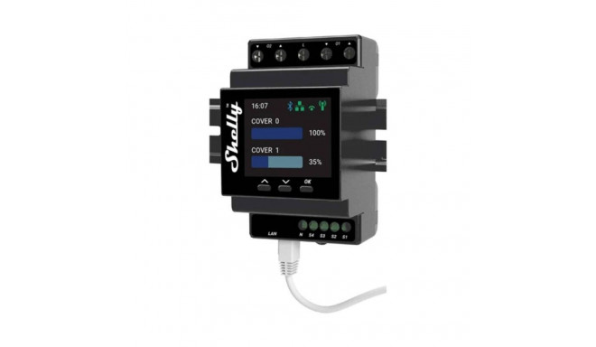 Shelly DIN Rail Smart Controller Shelly Pro Dual Cover PM with power metering