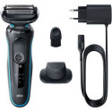 Braun Shaver 51-M1200s Operating time (max) 50 min, Wet&Dry, Black/Mint