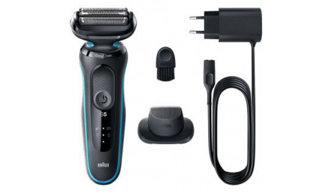 Braun Shaver 51-M1200s Operating time (max) 50 min, Wet&Dry, Black/Mint