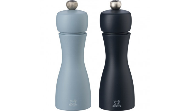 Peugeot Tahiti pepper/salt mill set 2 pieces 15 cm air night