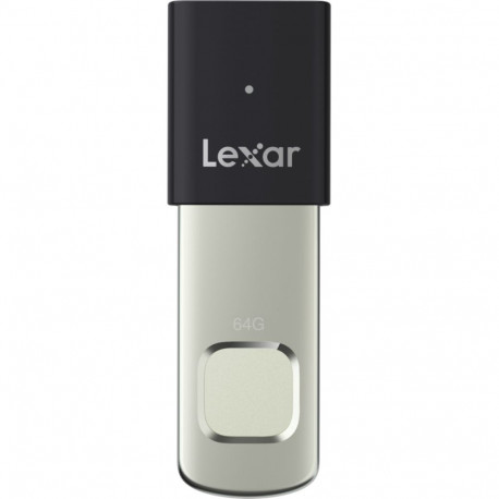 Lexar mälupulk JumpDrive Fingerprint F35pro USB 3.2 Gen1 kuni R300/W60 64GB