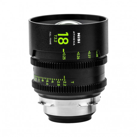 NiSi kinofilmiobjektiiv Athena Prime 18mm T2.2 E-kinnitus