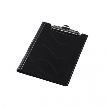 Clipboard, cover, A4, pocket, PANTAPLAST, black