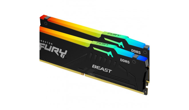 KINGSTON 32GB 6000MT/s DDR5 CL36 DIMM komplekt 2 FURY Beast RGB EXPO