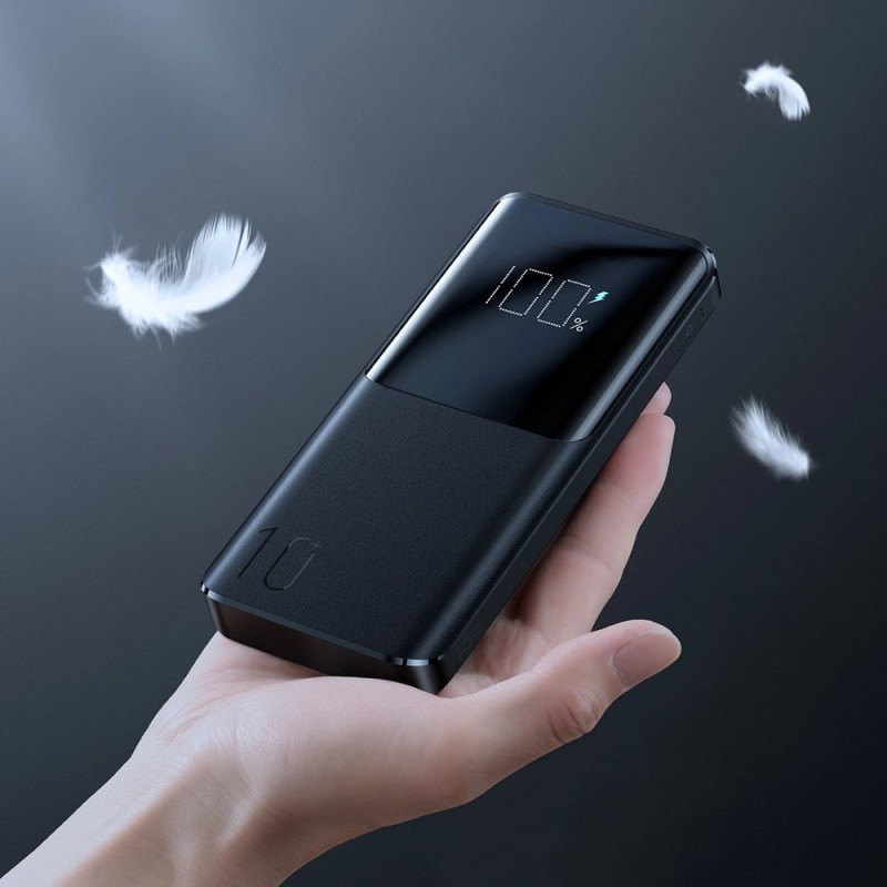 Joyroom powerbank 15W 10000mAh PD QC3.0 AFC black (JR-T013) - Power banks - Photopoint.lv