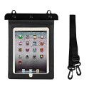 Waterproof PVC tablet case - black