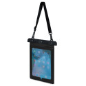 Waterproof PVC tablet case - black