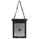 Waterproof PVC tablet case - black