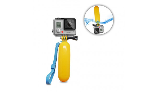 Buoyancy mount for GoPro SJCAM sports cameras