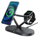 Acefast 15W Qi Wireless Charger for iPhone (with MagSafe), Apple Watch and Apple AirPods Stand Holde