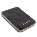 Guess 4G Metal Logo Case Set for iPhone 13 Pro Max + 5000mAh MagSafe Powerbank - Black