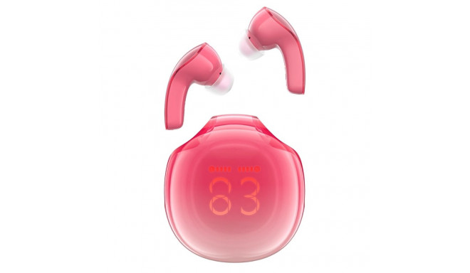 Acefast T9 Bluetooth 5.3 in-ear wireless headphones - red