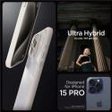 Spigen Ultra Hybrid case for iPhone 15 Pro - natural titanium