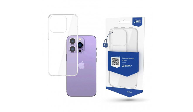 3mk kaitseümbris Armor Case Apple iPhone 14 Pro, läbipaistev