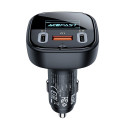 Acefast car charger 101W 2x USB Type C / USB, PPS, Power Delivery, Quick Charge 4.0, AFC, FCP black 