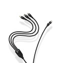 Baseus Flash Series II USB Type C / USB Type A cable - USB Type C / Lightning / micro USB 100 W 1.2 
