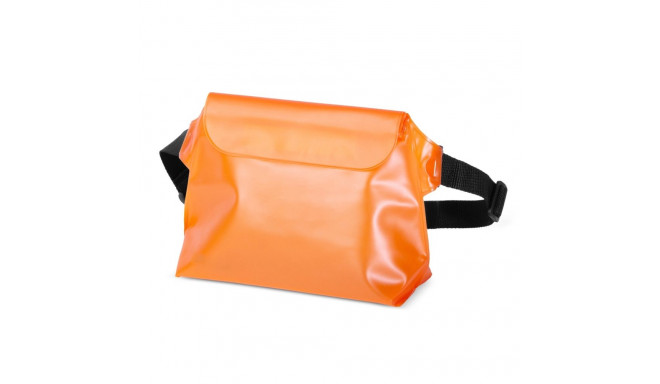 PVC waterproof pouch / waist bag - orange