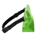 PVC waterproof pouch / waist bag - green