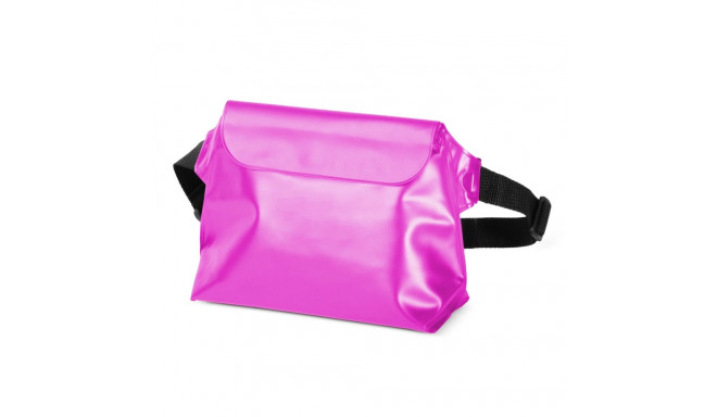 PVC waterproof pouch / waist bag - pink