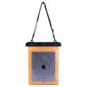 Waterproof PVC tablet case - orange