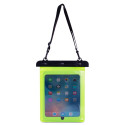 Waterproof PVC tablet case - green