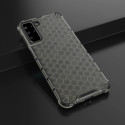 Honeycomb case armored cover with a gel frame for Samsung Galaxy S22 + (S22 Plus) black