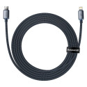 Baseus CAJY000301 Lightning - USB-C PD QC cable 20W 480Mb/s 2m - black