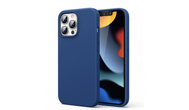 Ugreen Protective Silicone Case rubber flexible silicone case cover for iPhone 13 Pro Max blue