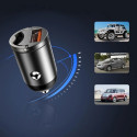 Baseus Tiny Star mini smart USB car charger 30W Quick Charge 3.0 gray (VCHX-A0G)