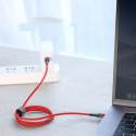 Baseus CATKLF-G91 USB-C - USB-C PD QC cable 60W 3A 480Mb/s 1m - black and red