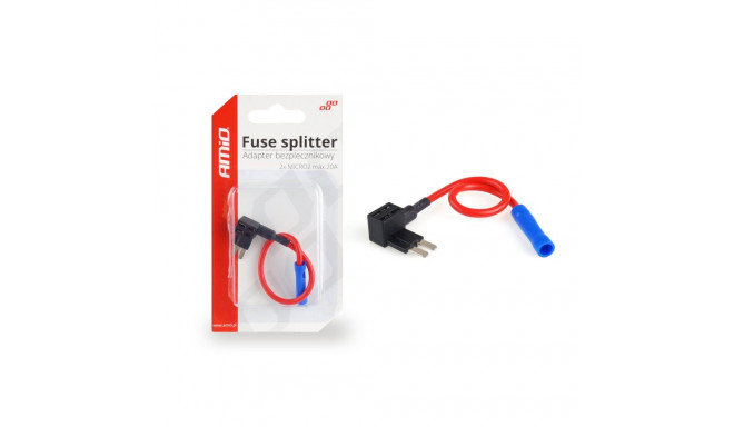 Adapteri kaitsmehoidja lisakaitse bypass micro 2 20a amio-02335