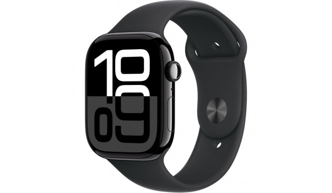 Nutikell Apple Watch Series 10 GPS 46mm Jet Black Sport Band M/L