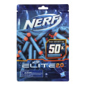 Nerf Elite 2.0 täyttöammukset, 50 kpl