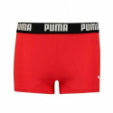 Boys Swim Shorts Puma Swim Logo Red - 5-6 Years