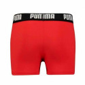 Boys Swim Shorts Puma Swim Logo Red - 5-6 Years