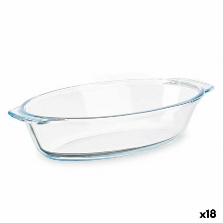Serveerimisvaagen Vivalto T7-07 T7-07 Läbipaistev Borosilikaatklaas 700 ml 23,6 x 5,3 x 13 cm Käepid