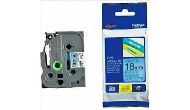Lamineeritud Lint Sildimasinatele Brother TZE541 Must 18mm