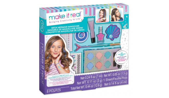 MAKE IT REAL Makeup set "Mega Mermaid makeover"