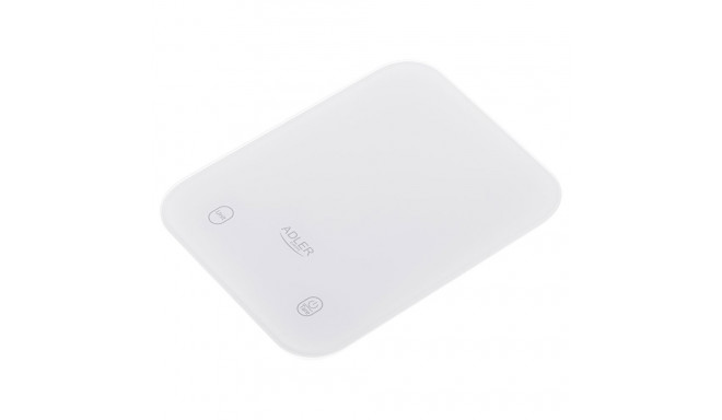 Adler Kitchen Scale | AD 3181w | Graduation 1 g | Display type LED | White