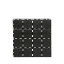 PP. EASY SQUARE RAVENING GRID - BLACK 9 pcs. 1.5 m2